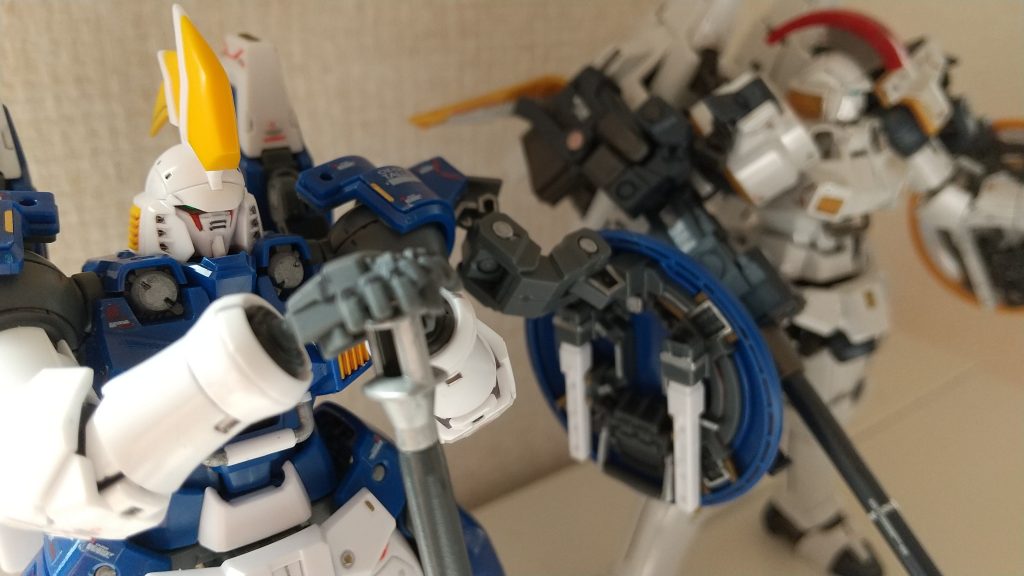 RGトールギス&トールギスⅡ–3枚目/制作者:しゅんしゅん