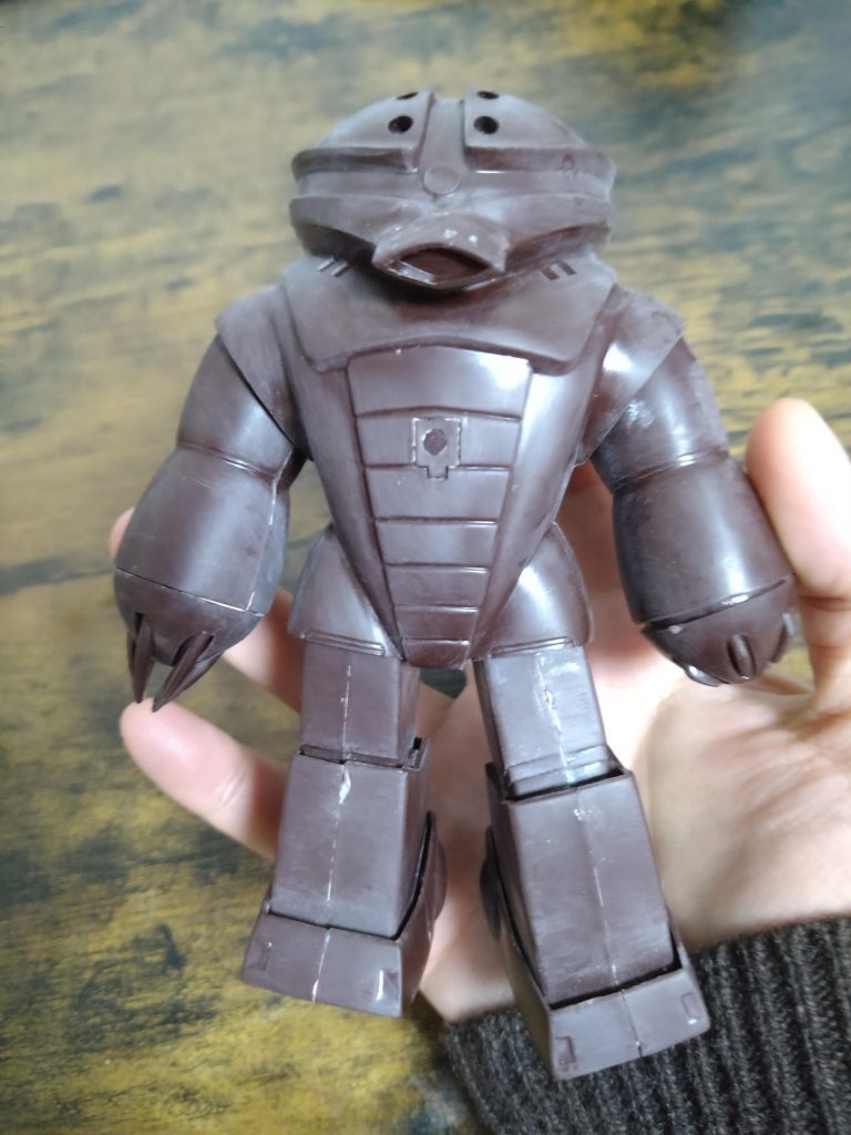 ヤスリ掛け後、塗装前