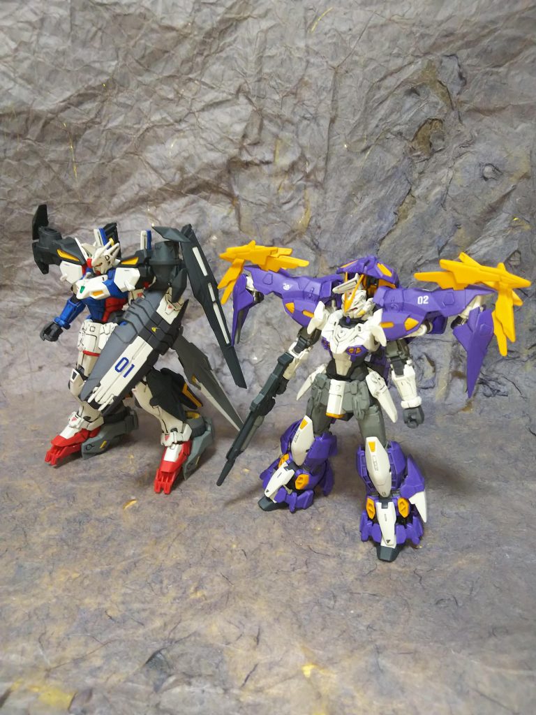 ガンダムジェミナスとツーショット