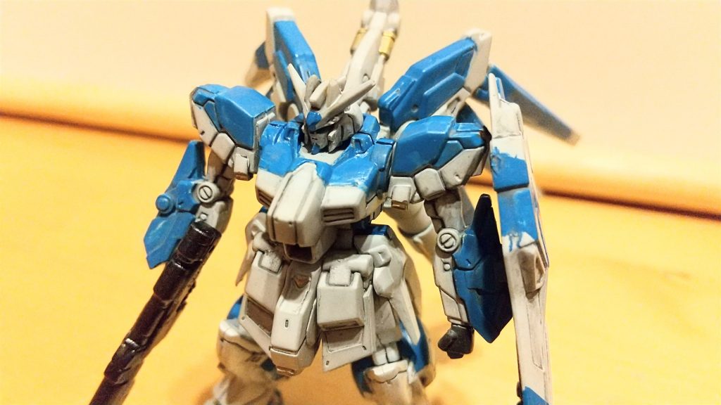 合わせ目消し&後ハメ加工などしましたが、小さすぎて組み立ての際にぱっくりいっちゃったりして、いろいろミスりました。