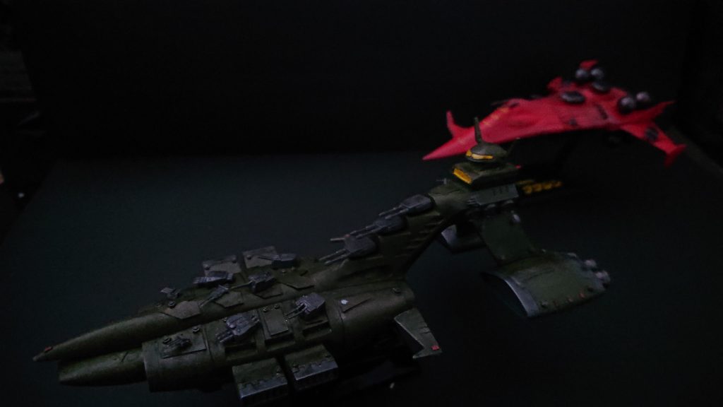 一緒に購入したグワジンと艦隊行動中！