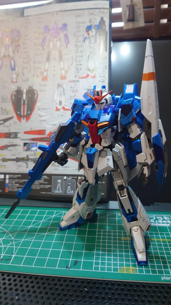 塗装ではここまで。色々甘さはあるでしょうが、自分なりには頑張りましたよ٩(๑´3`๑)۶