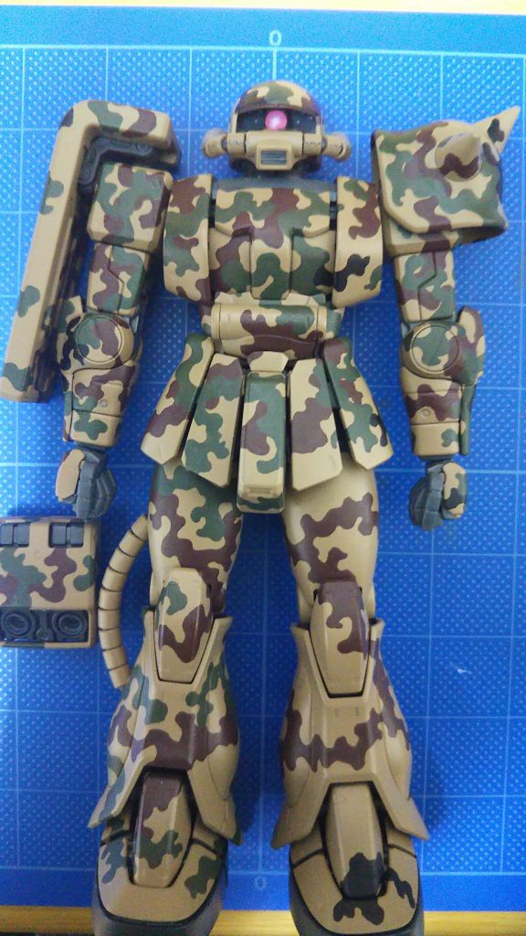 迷彩塗装 その4