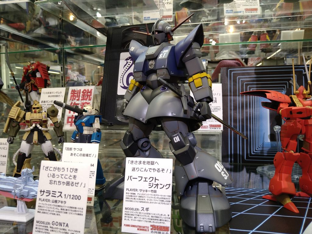 上野のヤマシロヤさんで開催中の「プラモ狂四郎合同展示会」で展示中です。