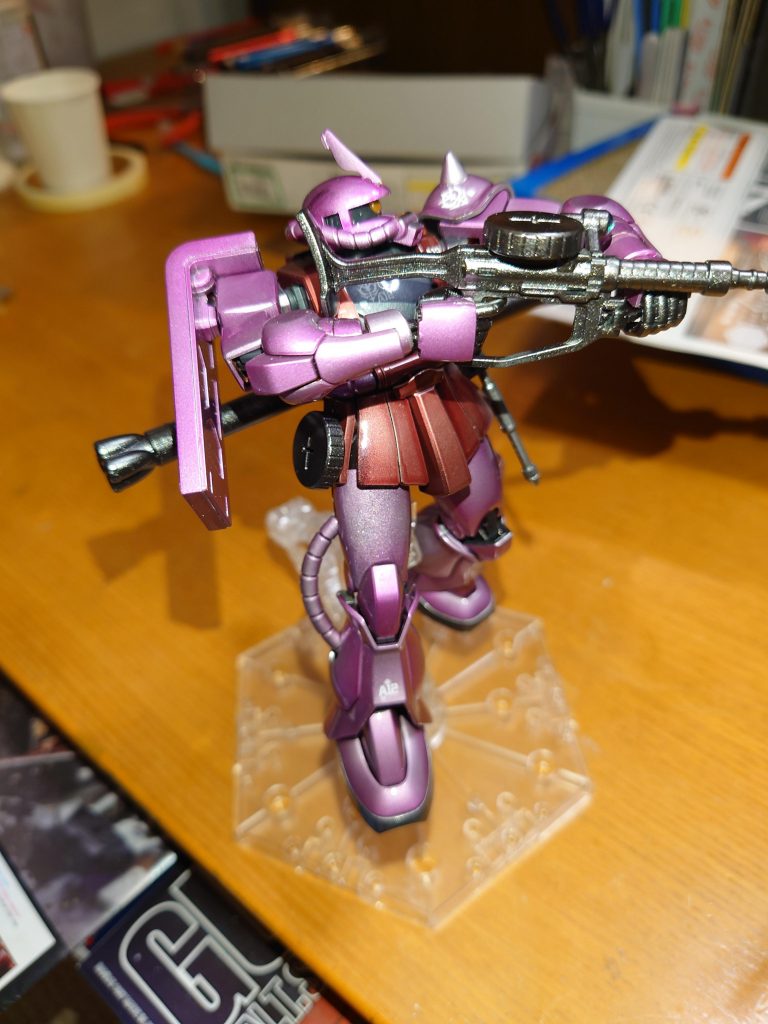 ＨＧ　シャア専用ザク–2枚目/制作者：流民