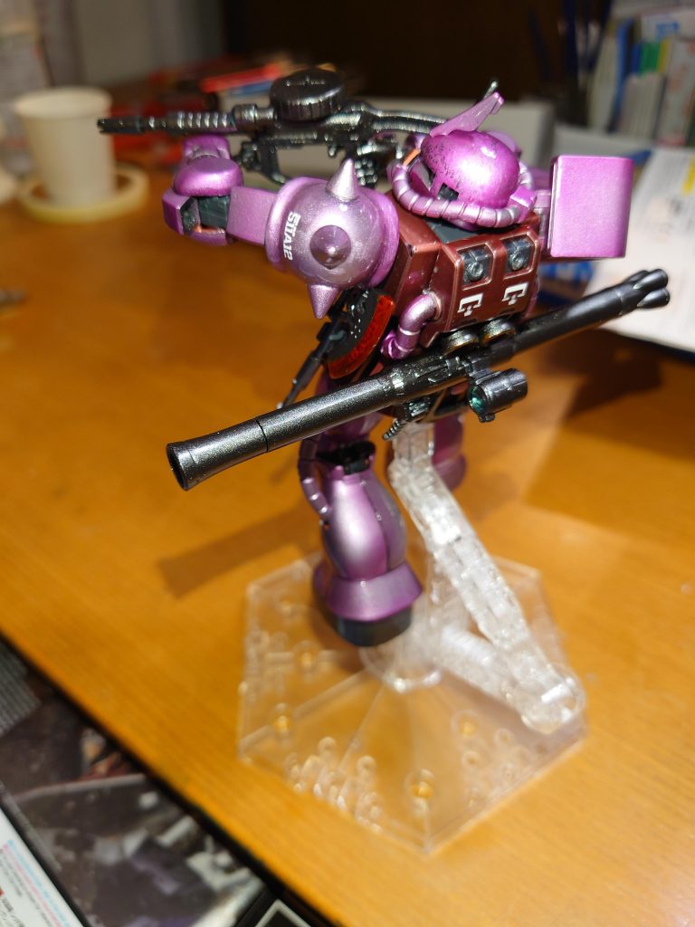 ＨＧ　シャア専用ザク–4枚目/制作者：流民