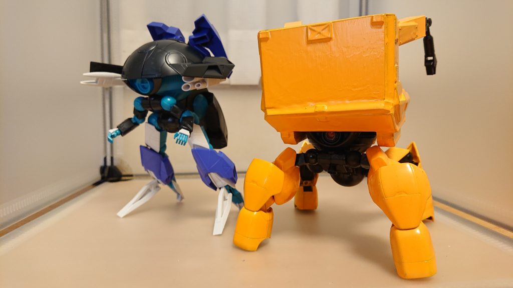 ベースになったウォドムポッドと比較こう見るとかなり見た目が変わってます