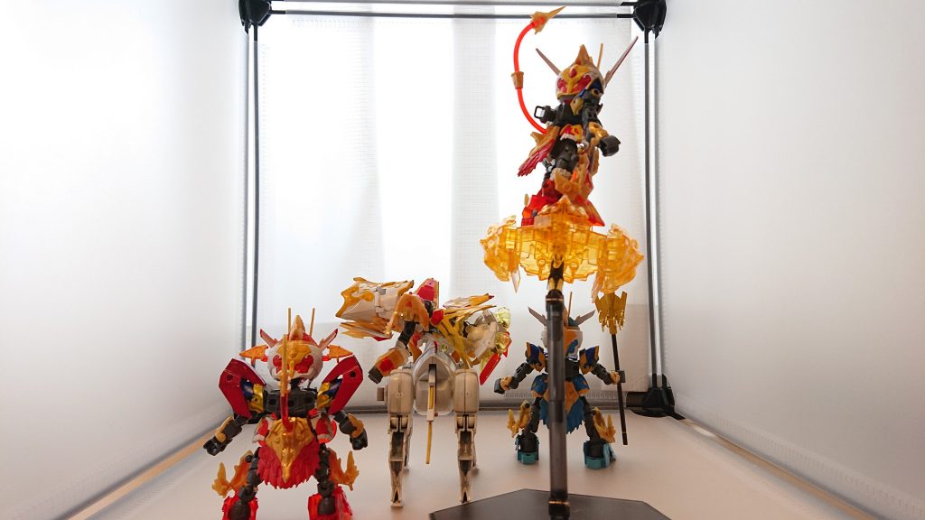 悟空[御師匠様いつ起きるかな？]沙悟浄[すぐに起きると思うけど黄袍怪のような力は当分使えないみたいだな]猪八戒[なぁにそん時はまたオイラ達が頑張れば良いだけのことさ！]玉龍[そうですね]こうして三蔵法師一行の旅は再会されたのであった！