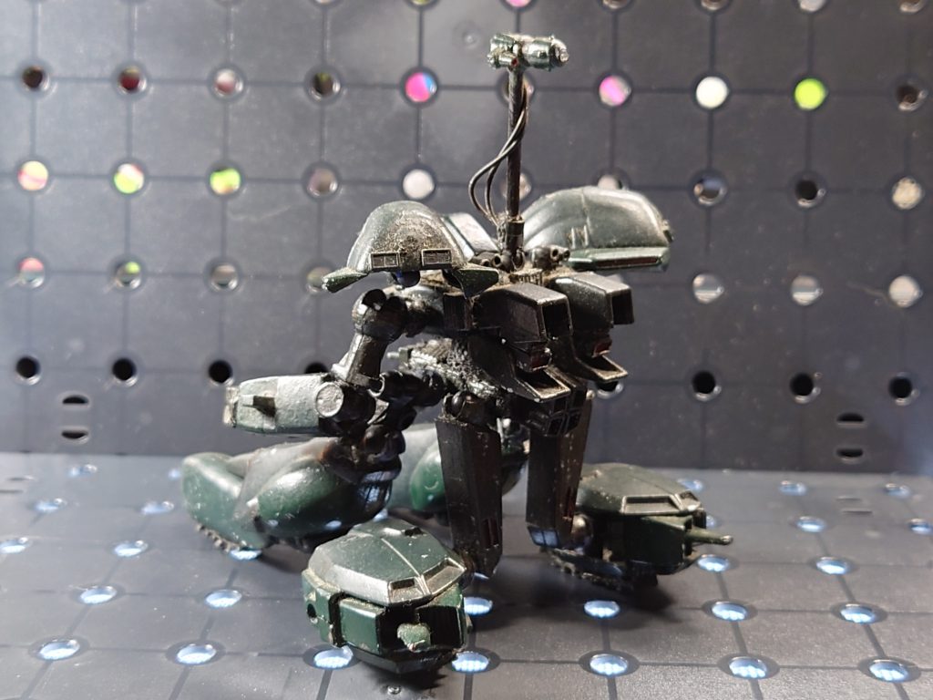パーツ、そのまま使用してるんで、わかり易いかな? ちなみにガンヘッドのキットは、コトブキヤから正規品で出てます。過去にはガレージキットでもあったようですが、今はまず見かけないですね。