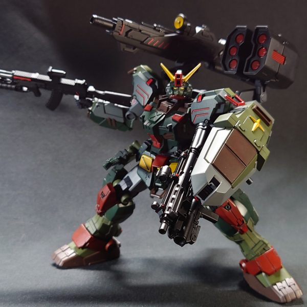 SDガンダム フルアーマー マーク5 ガンダムF91 陸戦型フルアーマーZガンダム｜ッツチーさんのガンプラ作品