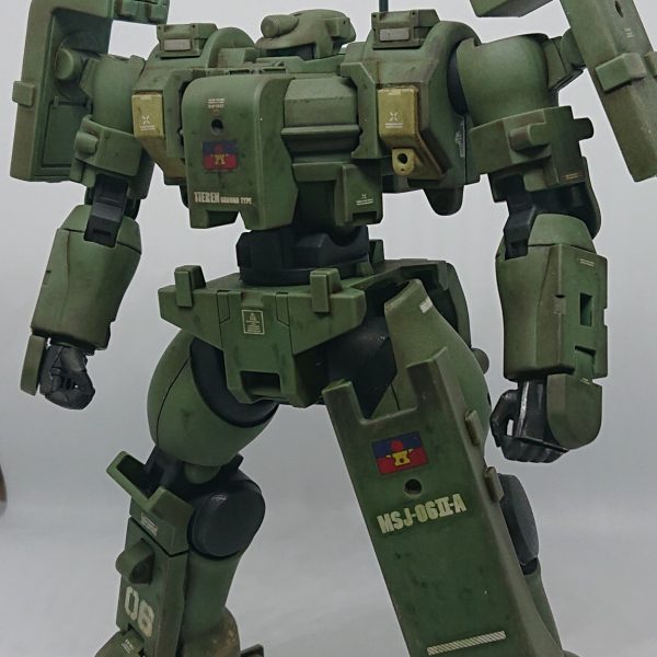 MSJ-06Ⅱ-Aティエレン地上型｜ガンプラおじさんさんのガンプラ作品 