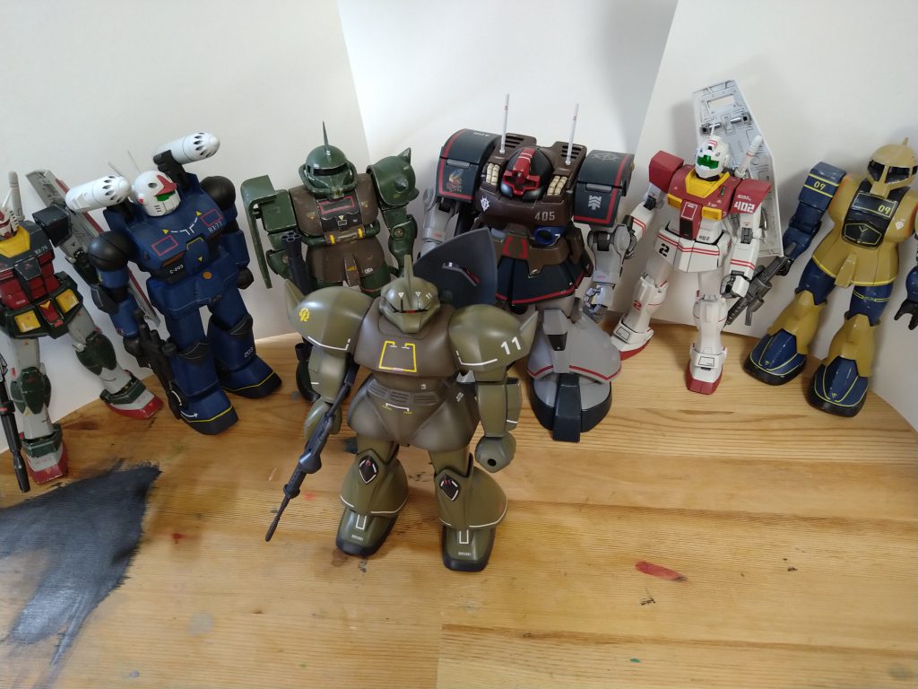 40年の時を経てデカールも貼れるようになり完成しました。感動です！