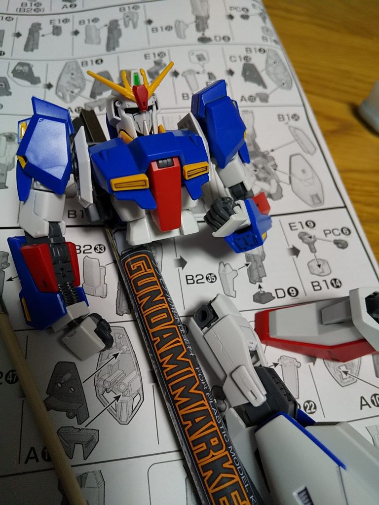 Zガンダム(無改造)–2枚目/制作者：@toyo06r