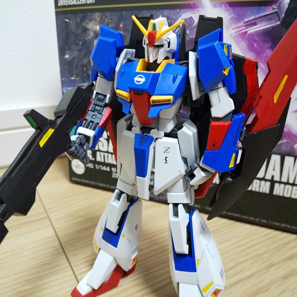 Zガンダム(無改造)｜@toyo06rさんのガンプラ作品｜GUNSTA（ガンスタ）