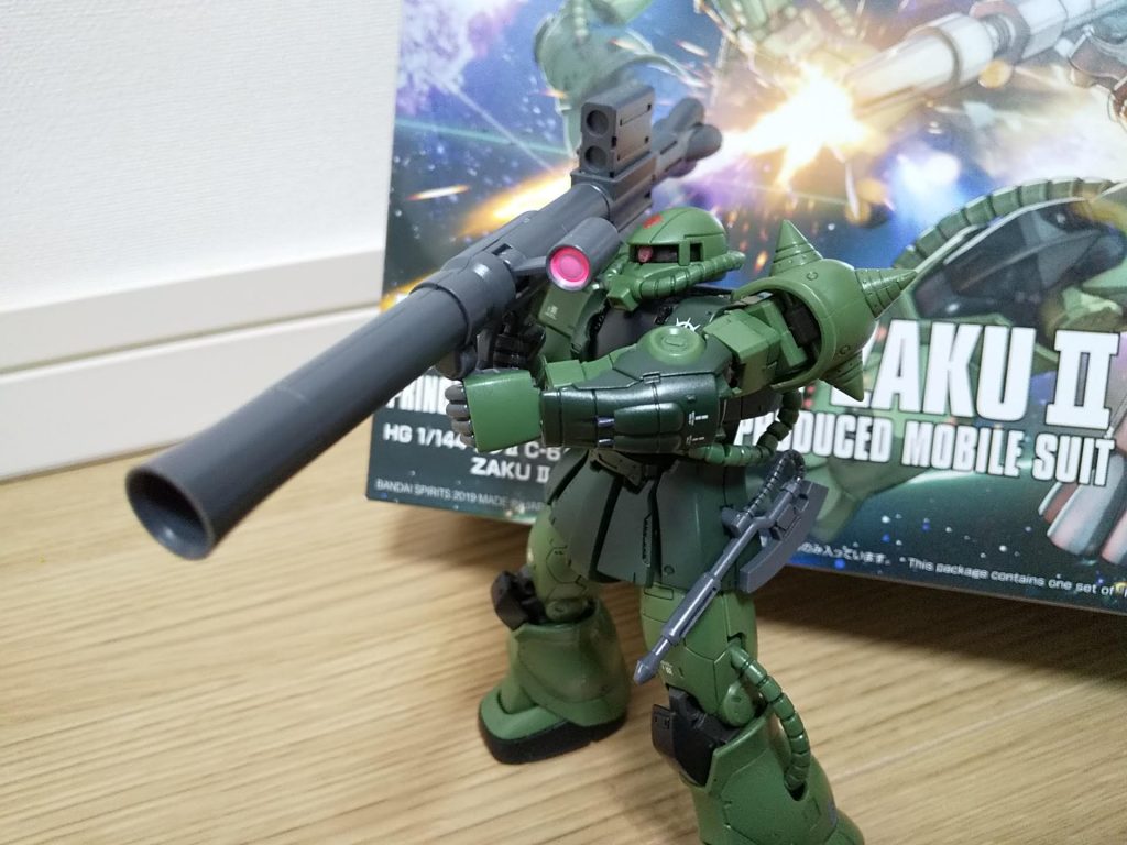 オリジン版ザク C-6/R6–3枚目/制作者：@toyo06r