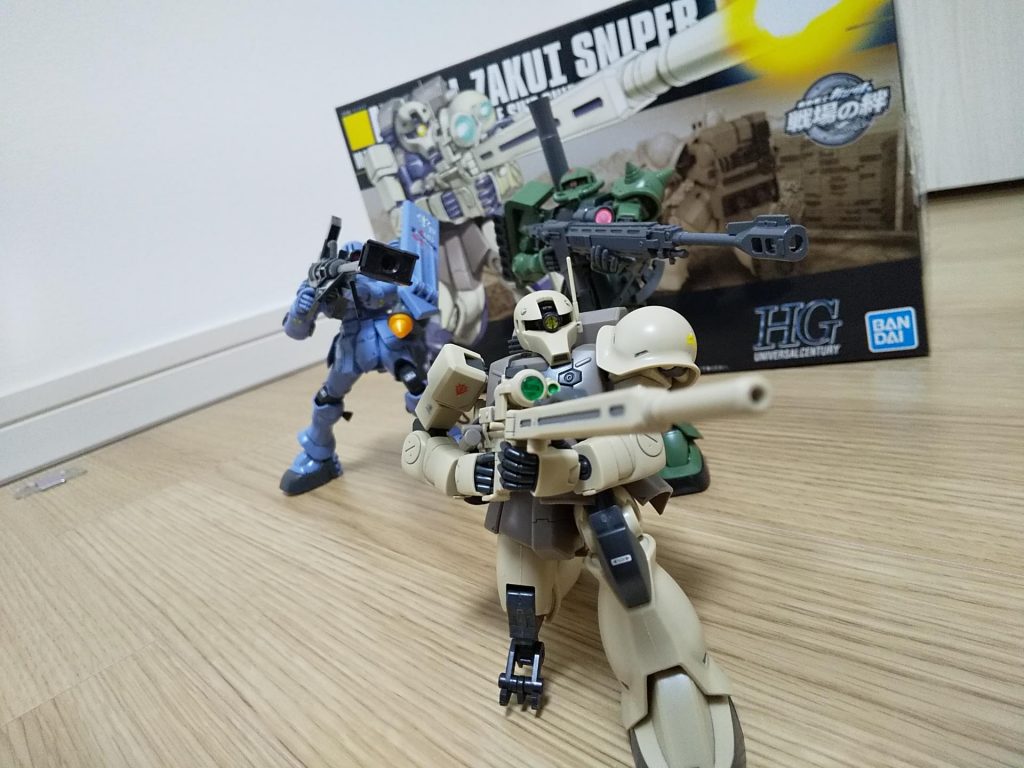 長距離射撃武器は、見た目がかっこいいですね。