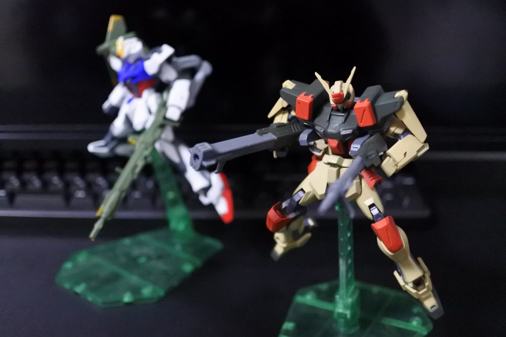 劇中終盤のコンビで。この並びをスタイルよく再現したくて製作しました。