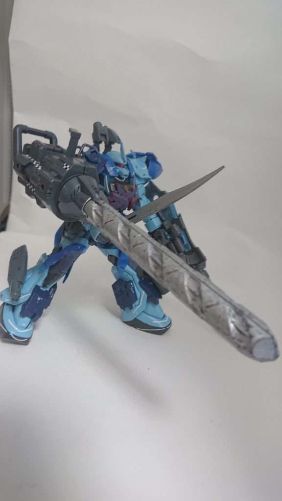 ドリルはMSGのドリルを流用。余ってたので何かに使いたいと思い、今回のプラモデルを作成しました。