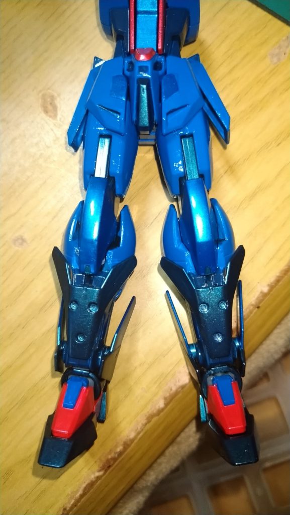 ホントにとあるロボットの画像とにらめっこして塗装してました…バックパックが完成したら「トールストライクガンダム・イド」という名称にする予定です。