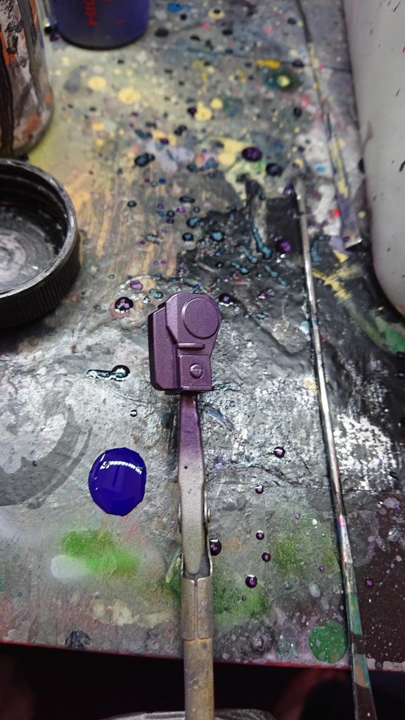 伝わらない、この微妙な色…(肉眼だとキレイなんですけどね…)