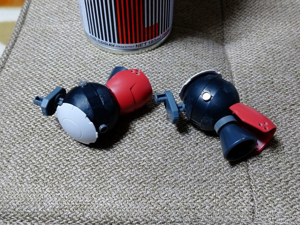 ベースは30MMのパーツで、キマリスやメッサーのパーツでデコレートしました。