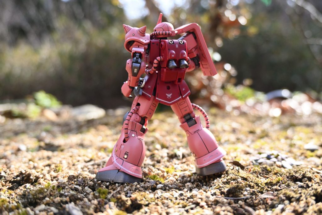 HGオリジン版シャア専用ザク–3枚目/制作者：jigen