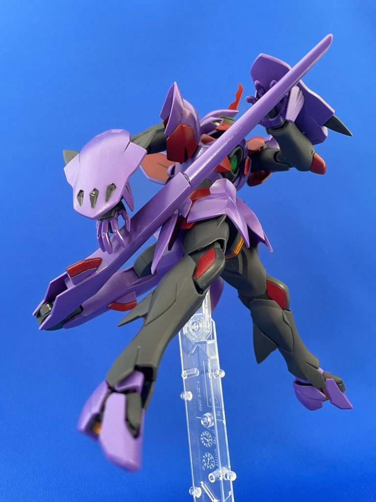 尻尾型ライフルは後ハメ加工が困難だったので一部妥協してしまいました...。