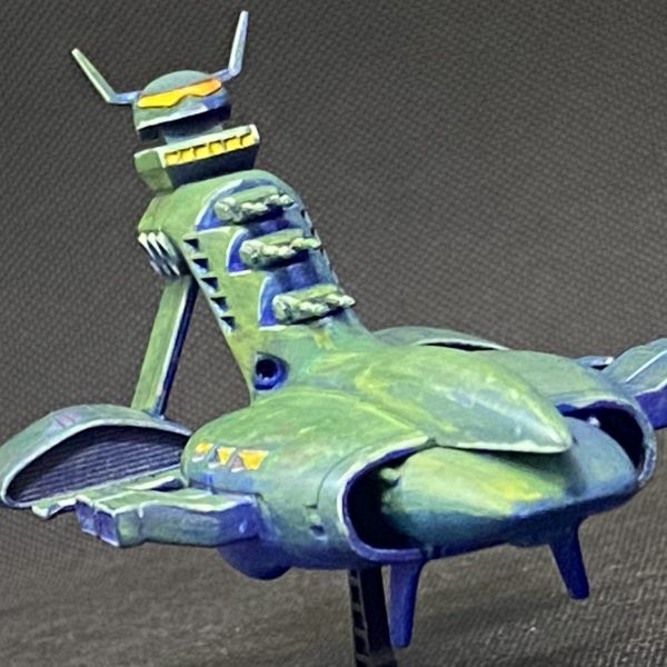 1/1200 旧キット シャア専用ムサイ 製作記④(完成) | 模型大隊