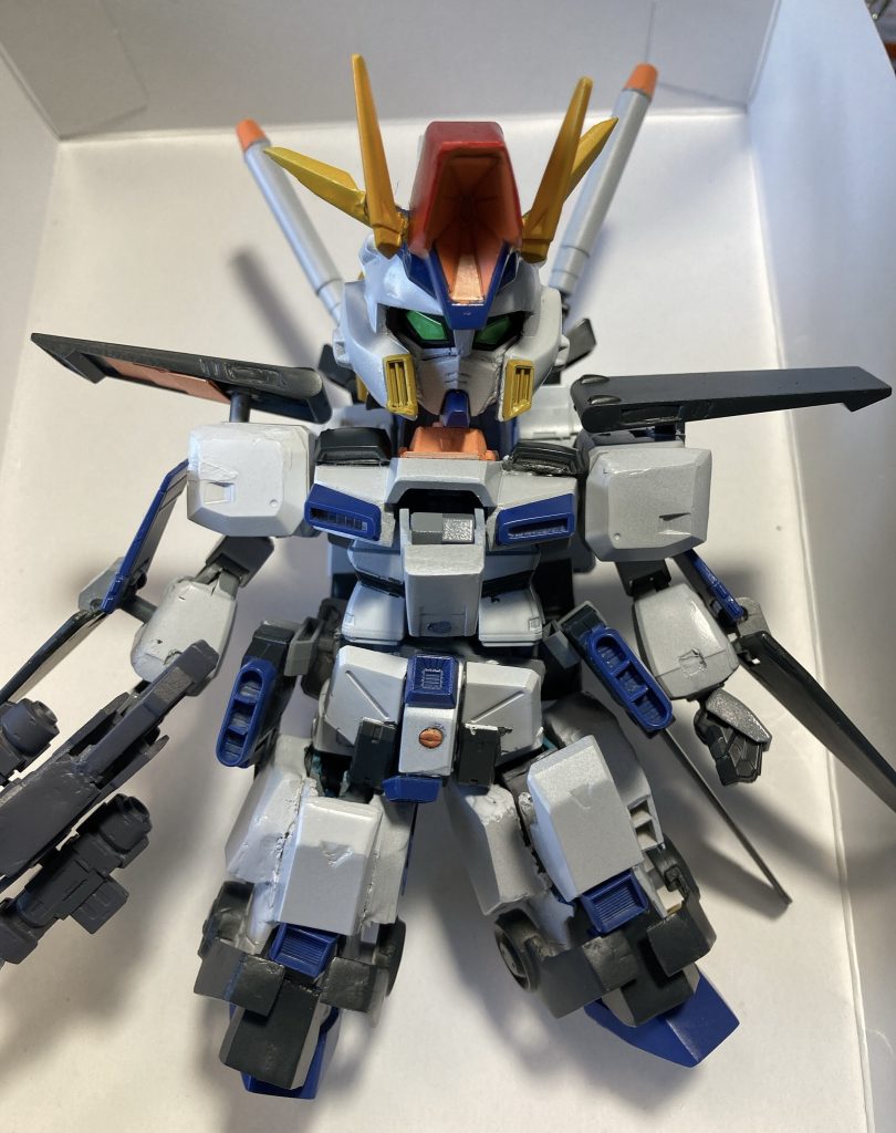 塗装中のところ。