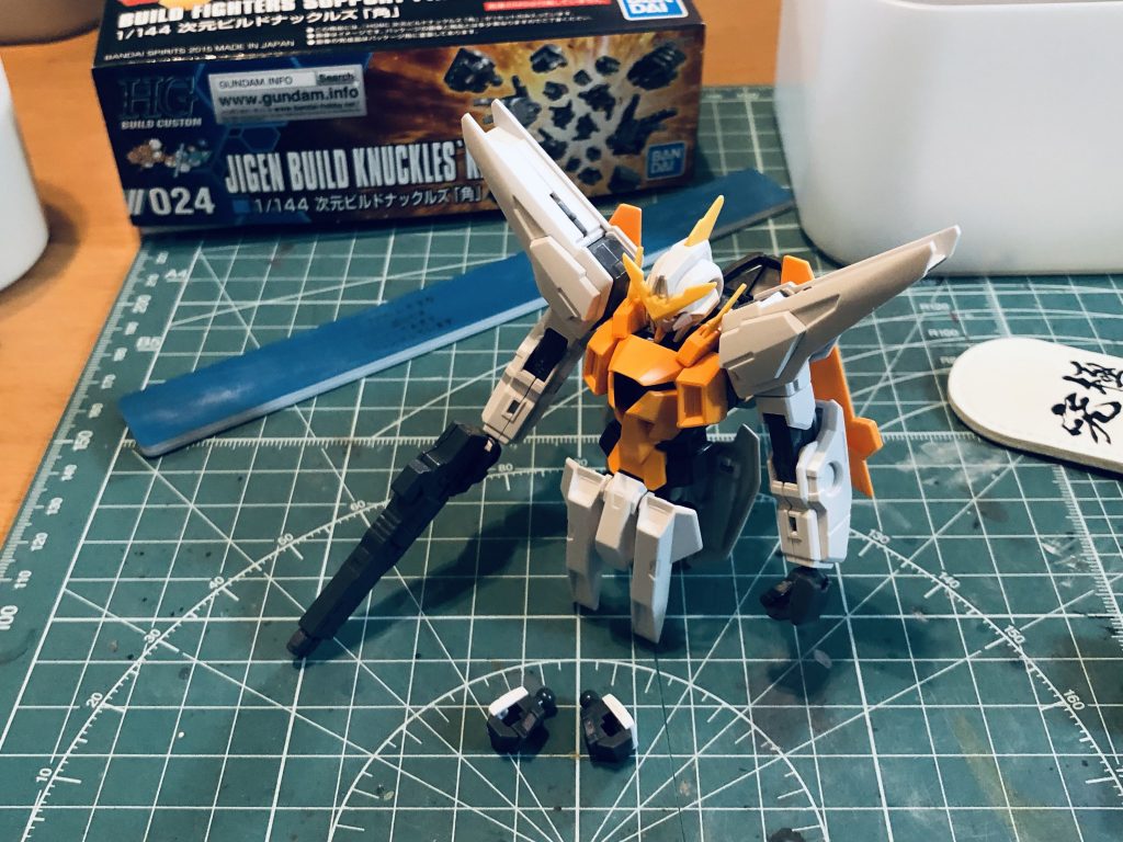 HG ガンダムキュリオス–2枚目/制作者：デコポン