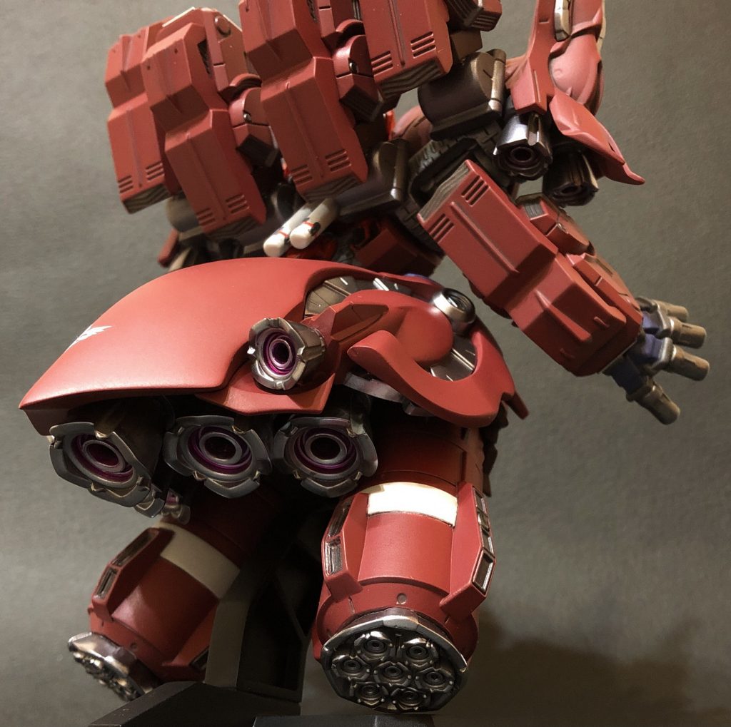 バーニア見える角度から