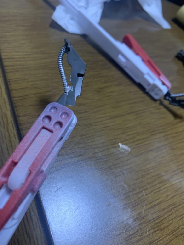 部分塗装のシーンです