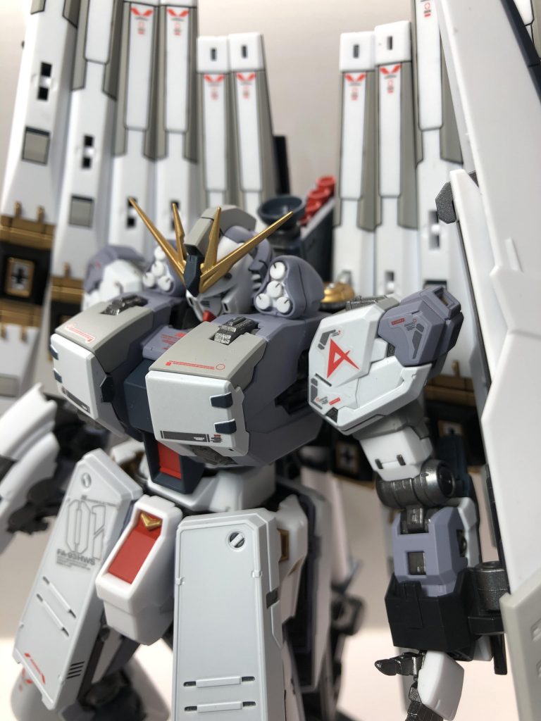 RG νガンダムH.W.S＋ダブルフィンファンネル