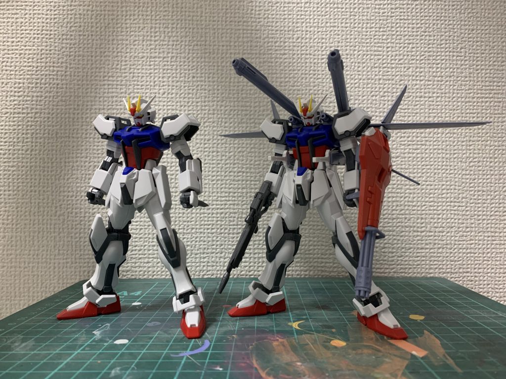 素組みのモノ。初めは2体購入しましたが気がついたら追加で5体ほど買ってました。ディアクティブモード、ルージュ、ルージュ(天空のキラver.)etc…等楽しんで作りたいと思ってます