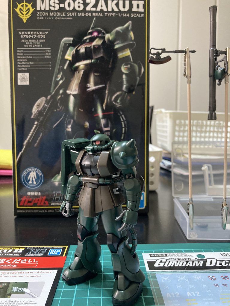 素組みツノ無しばーじょん。