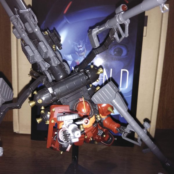 サイコ・ザク（頭部墨入れ）ほぼ素組