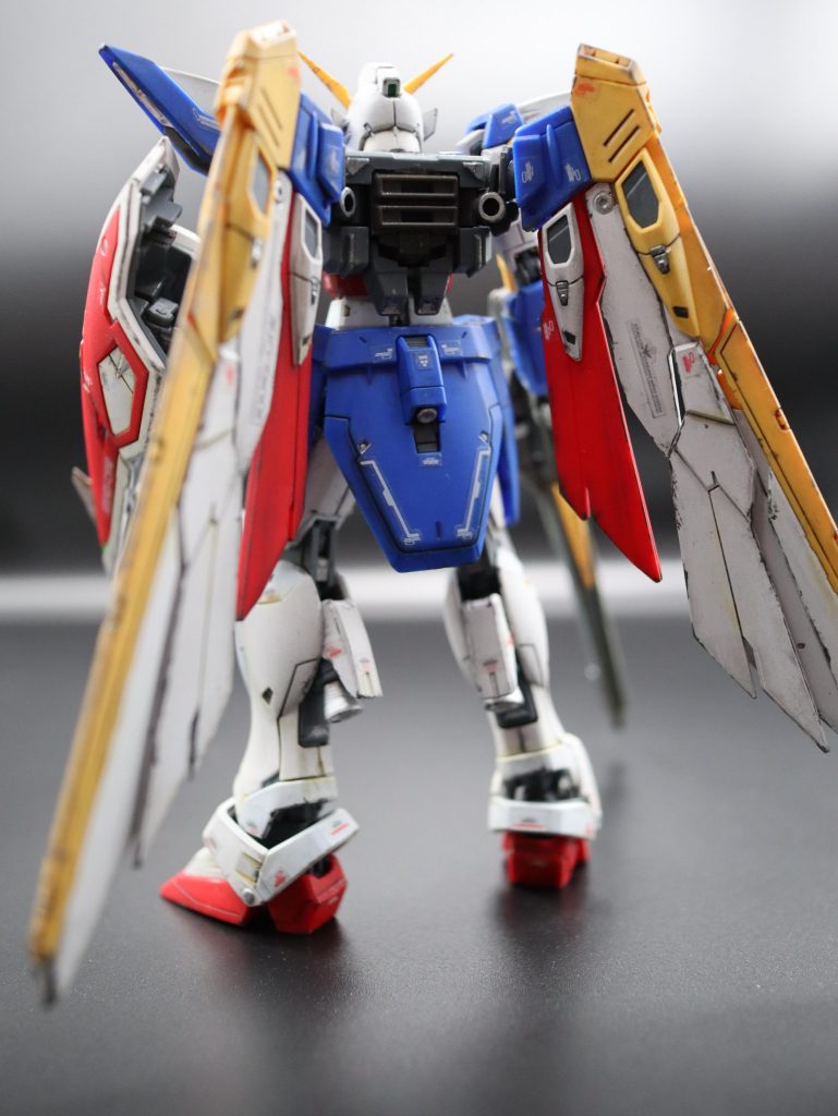 2-1 RG ウィングガンダム　成形色仕上げ–4枚目/制作者：ましひこ