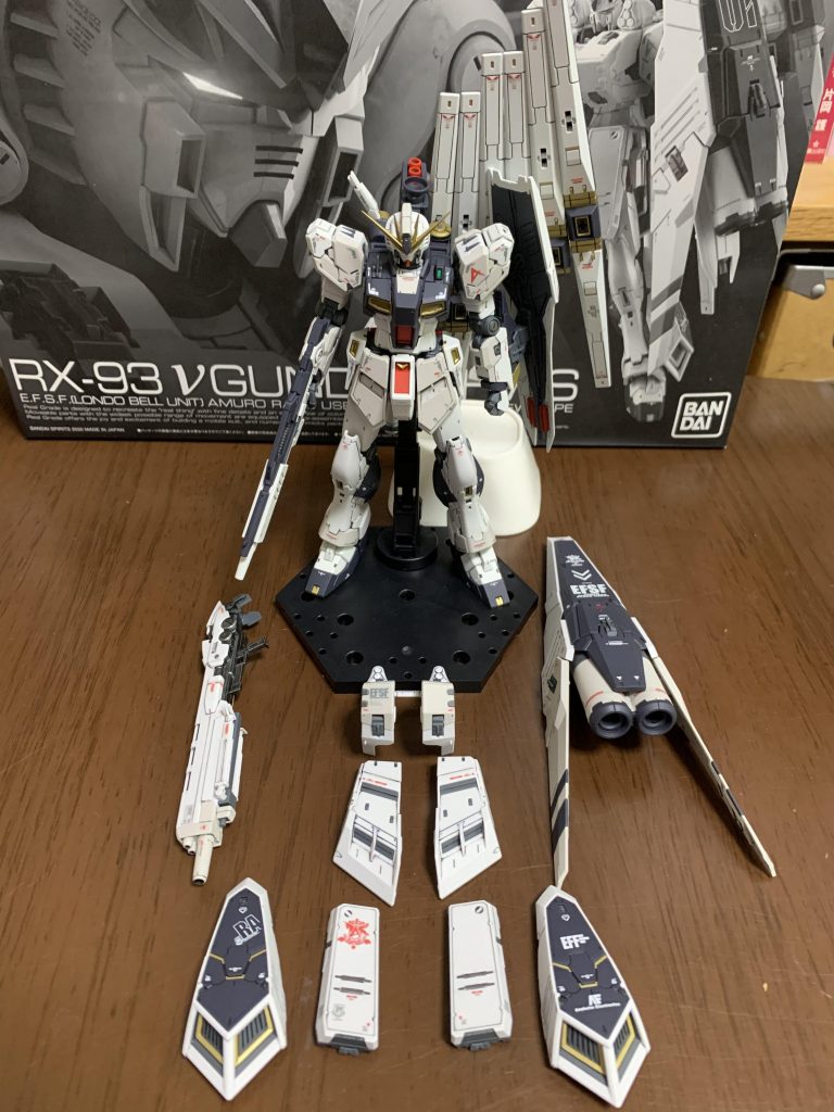 RGνガンダムHWS–4枚目/制作者：ぴーさん