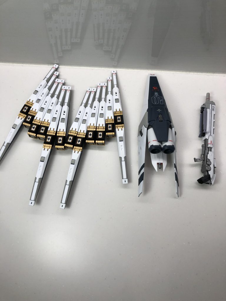 RG νガンダムH.W.S＋ダブルフィンファンネル–4枚目/制作者：maru