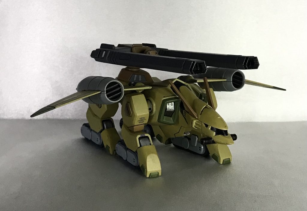 さてさて、2日ぐらいで簡単に仕上げたバクゥでしたが元キットの完成度が高いためほぼストレート組みでこのカッコ良さ！良い買い物をしたと思っています✨ そして、このデザートカラーもやっぱりカッコ良いですから今後ザクとか作る事があったら是非デザートカラーで仕上げたいと思いました！ただ、やはりウェザリングが映えるカラーリングだと思いますので久しぶりに汚した作品も作りたいなぁと思う今日この頃・・っとゆーワケで、最後までご覧頂きありがとうございました😊 