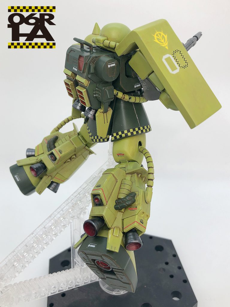 HGUC MS-06R-1A–8枚目/制作者:@Toshikin
