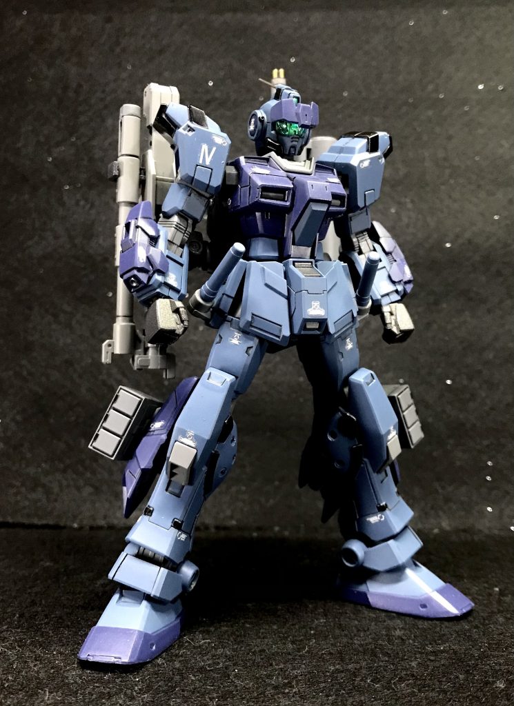 今回は、大きな改修は施さずにほぼストレートに組みました☝🏻ところどころのカラーリングをちょっと変更してみたんですが、元より更に「ブルー感」を出してみる事を意識してみました☺️