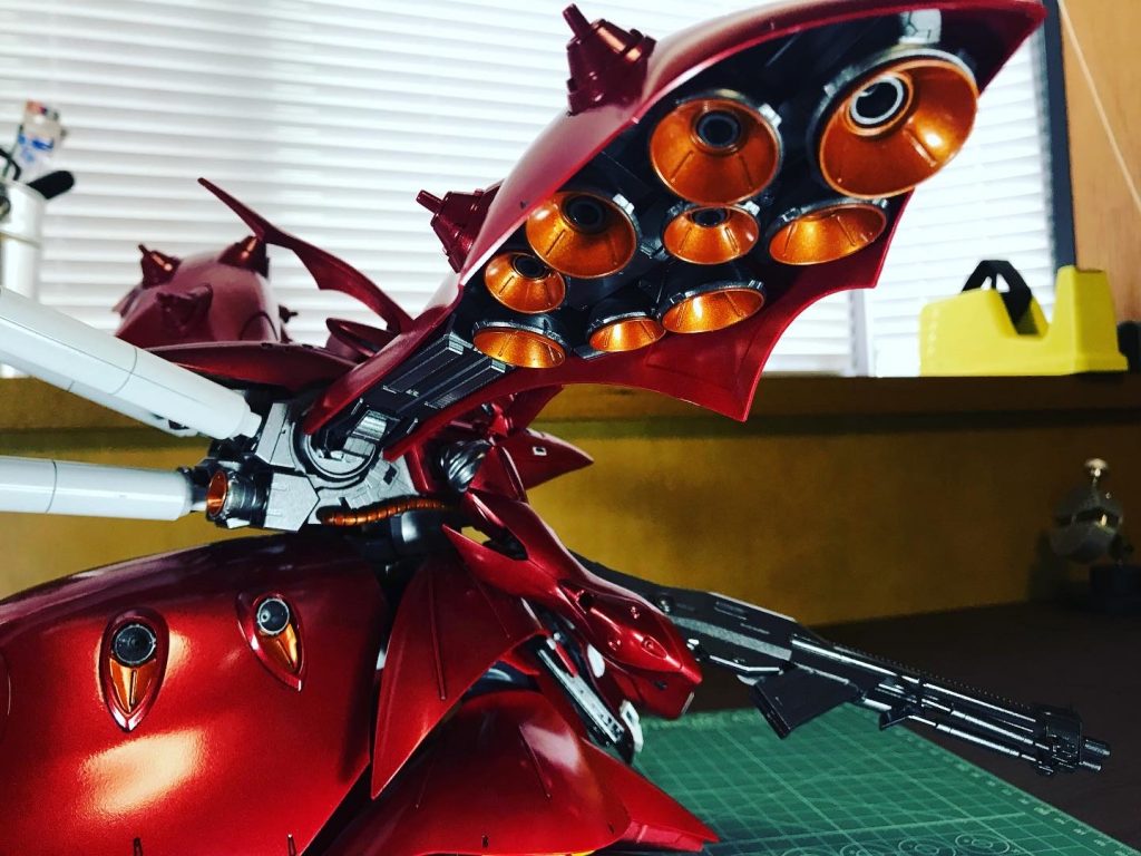 バーニアもギラギラして気に入っています♬