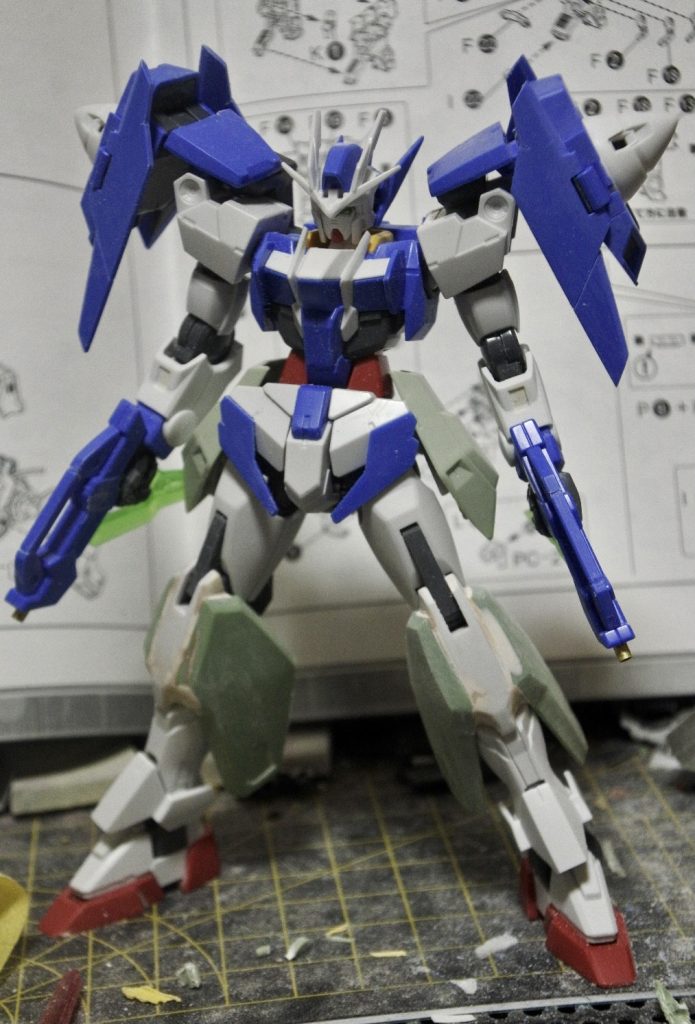こいつを作ってる時、唐突にガンプラでアムドライバー作りたいなぁと訳の分からない考えに至り