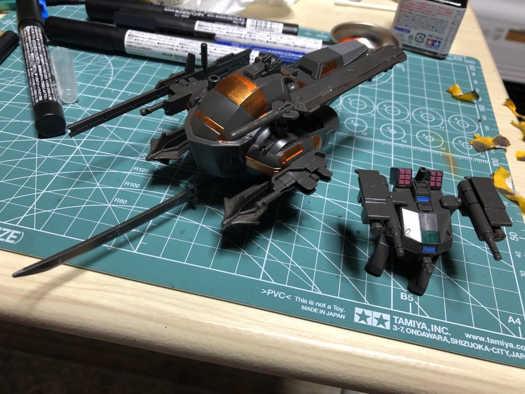 オマケーズも単色だと寂しいのでちょい塗りです^_^b