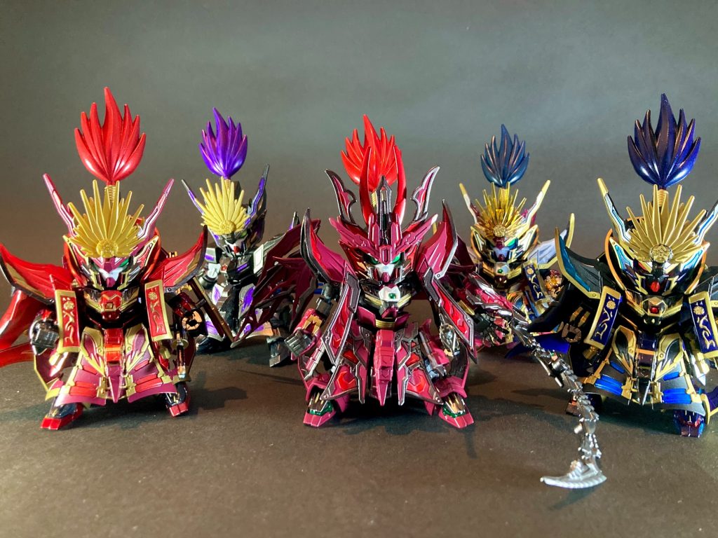 今回で信長エピオン製作は5体目となりました。過去作で取り組んだ改修要素も諸々ブチ込んだので、今回は個人的に一旦信長製作の集大成となった感があります。以上、長文で恐れ入りますが、閲覧頂きありがとうございました。