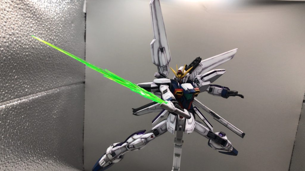 アクションポーズ大型ビームソード