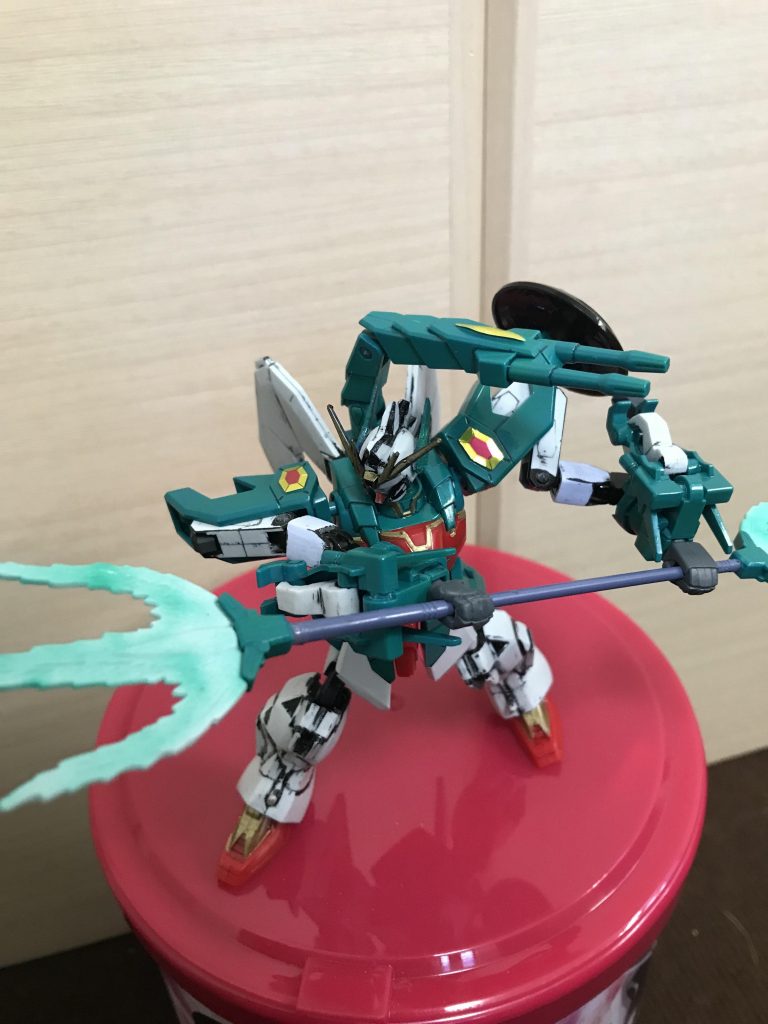 2連装ビームキャノンお気に入りのポージング