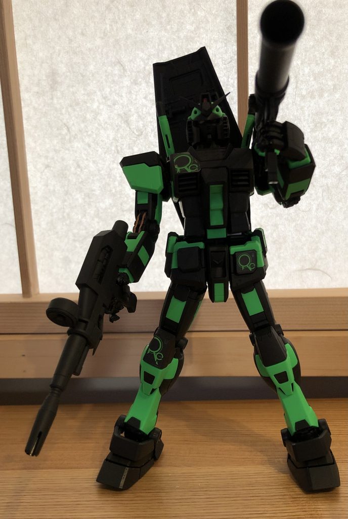 素組みプラストップコートのみの簡単仕上げです