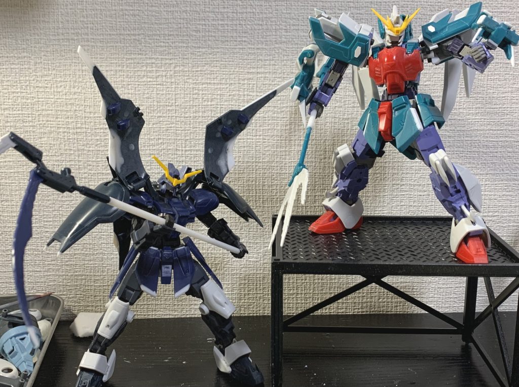 次回作もほぼ整っております。30MM素体デスサイズヘル楽しみです。